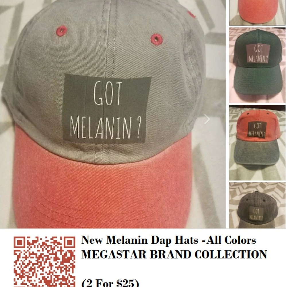 Got melanin hats ×Megastarbrand