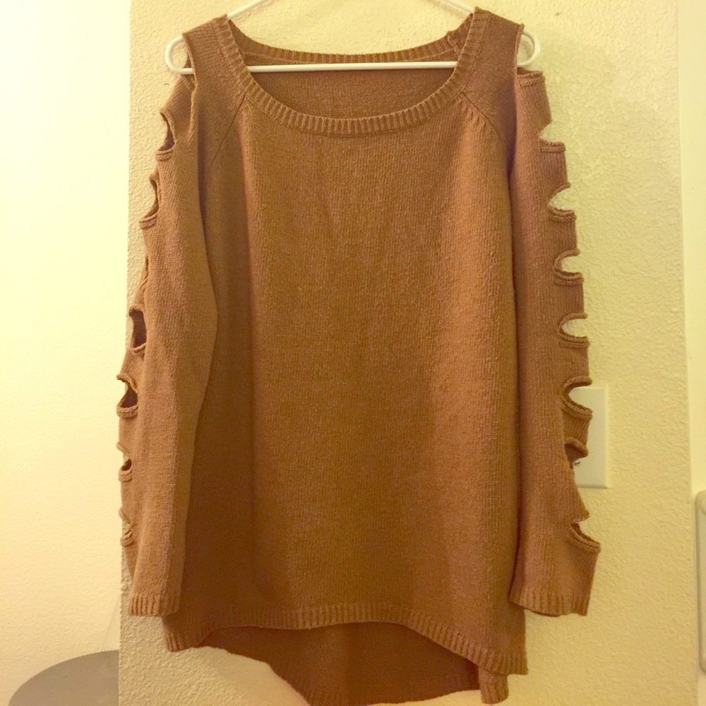 Cool Sweater with special design on sleeve