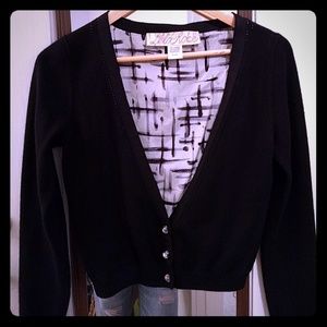 Lela Rose cashmere cardigan