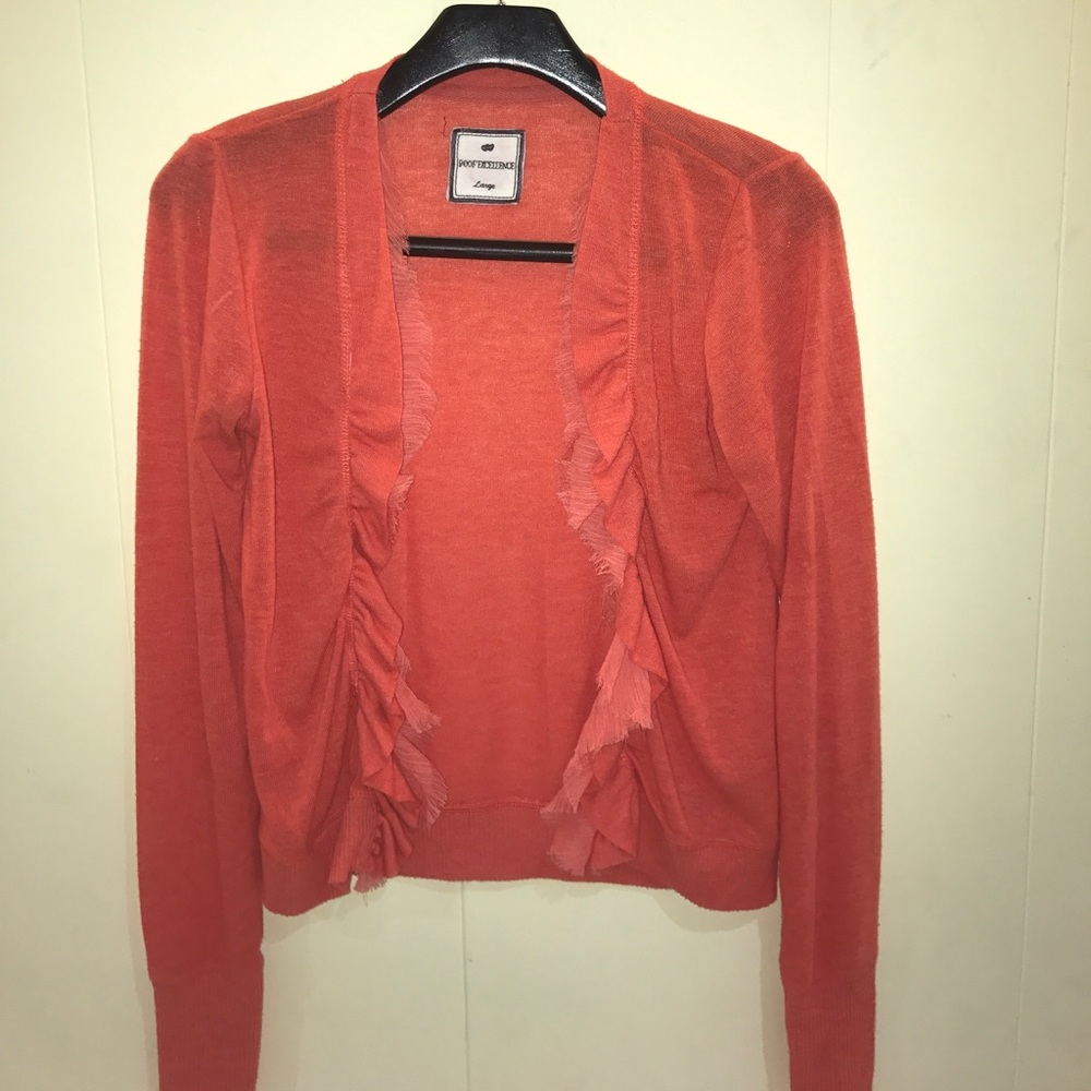 Women's orange shawl