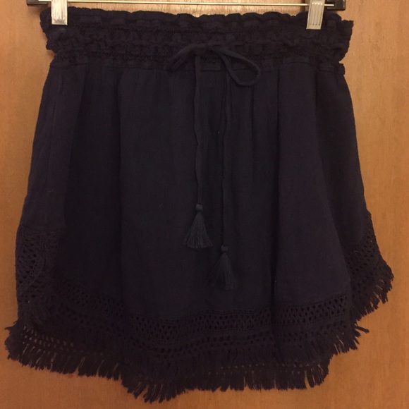 American Eagle Outfitters Dresses & Skirts - 💙 NWT! AERIE Skirt with Crochet Trim 🆕🎉