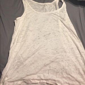 White muscle shirt tank too old navy size medium