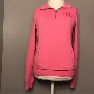Victoria's Secret PINK Half Zip Size XS Victoria's Secret PINK Half Zip Size XS