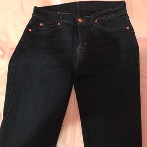 Authentic Dark Wash 7 For All Mankind Jeans