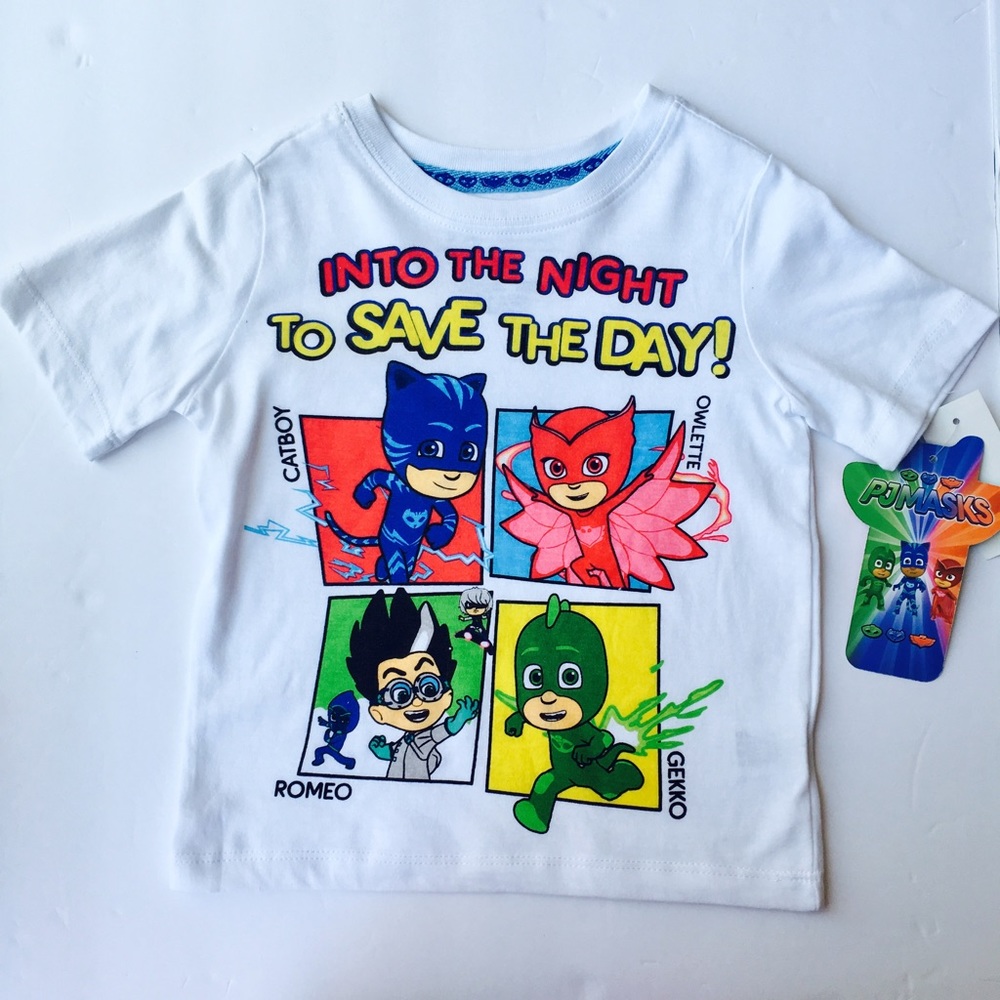 NWT Disney Jr. PJ Masks tee - Picture 2 of 8