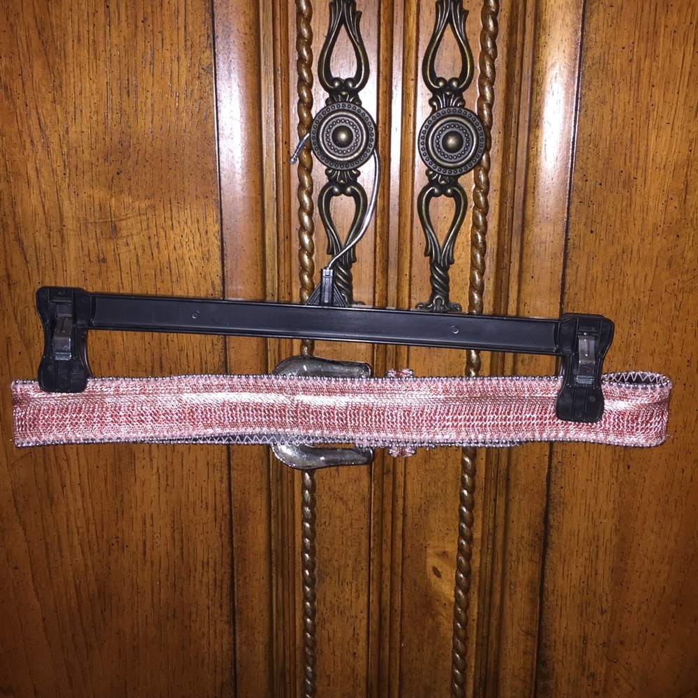 Pink Faux Snakeskin Belt - Picture 3 of 3