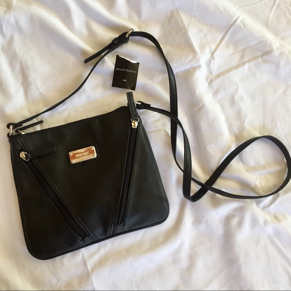 NWT Nine West Black Crossbody Purse