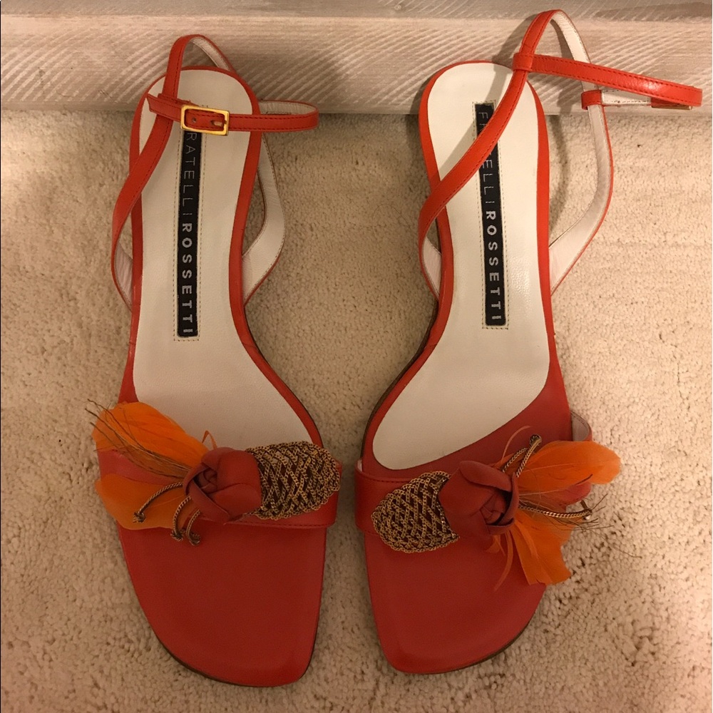 🌹Fratelli Rossetti Evening Heel sz36.5 - Picture 2 of 5