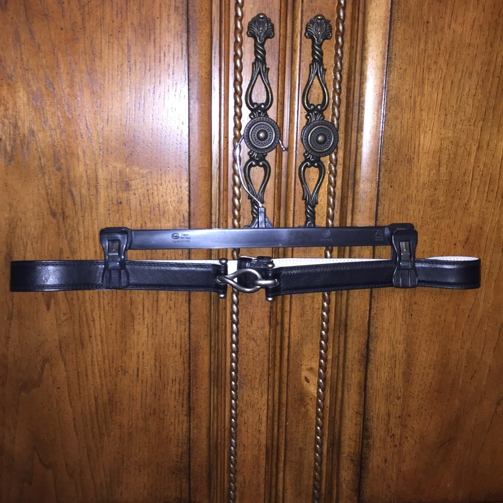 TWO Adjustable Black Belts - Picture 1 of 6