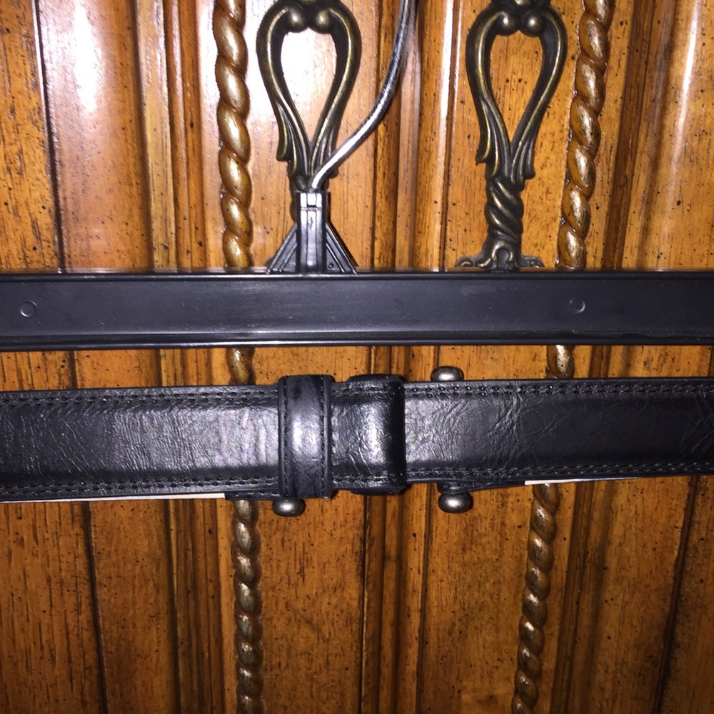 TWO Adjustable Black Belts - Picture 3 of 6