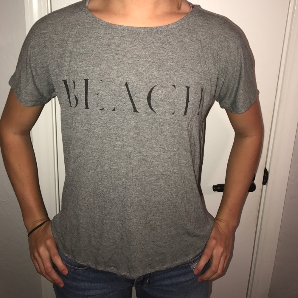 Madewell "BEACH" Short Sleeve Tee SZ small