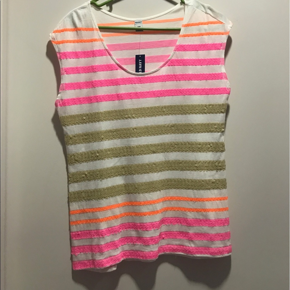 NWT Sequin T Shirt