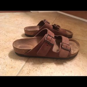Brown Birkenstocks - size 36