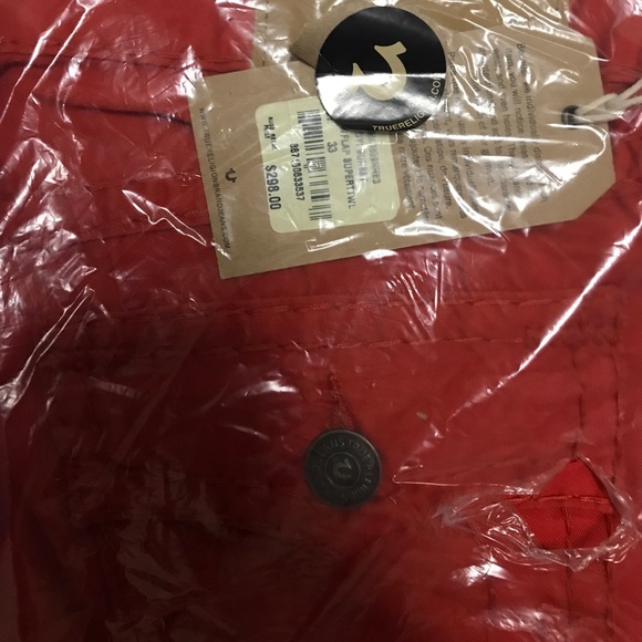 True religion jeans (red)