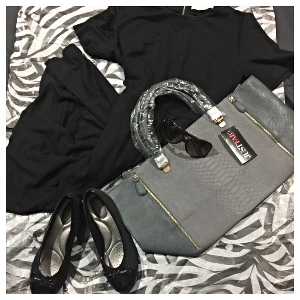 "Rowling" Tote 👜 👛 in Slate