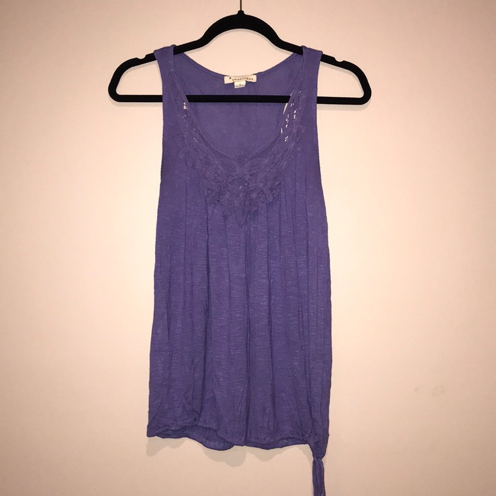 Purple Racerback Tank