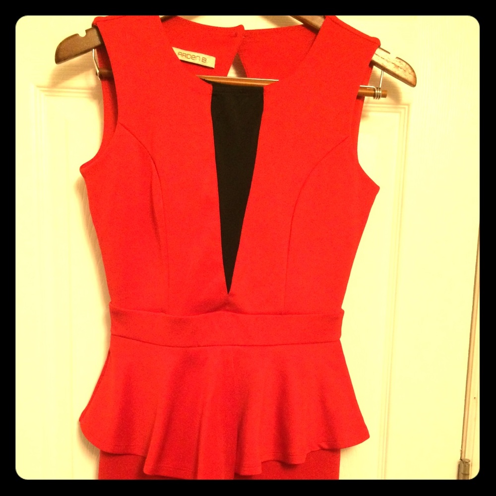 Beautiful red dress