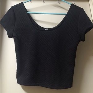 ❌SOLD❌ Black crop top