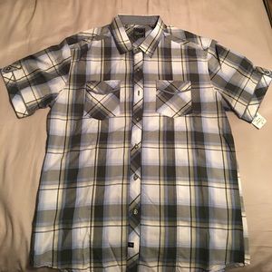 Men's Short Sleeve Button Up