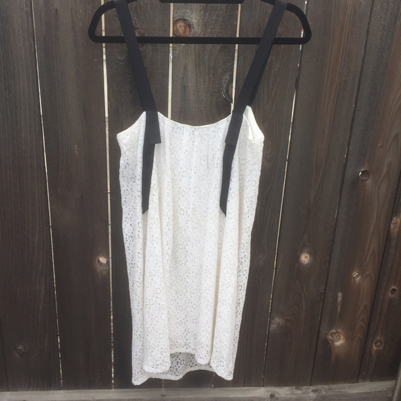 ZARA WHITE LACE DRESS SZ M - Picture 3 of 5