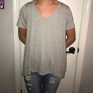 Forever 21 Gray Tee SZ medium