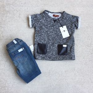 (NEW) 7 FOR ALL MANKIND 2-PC SET
