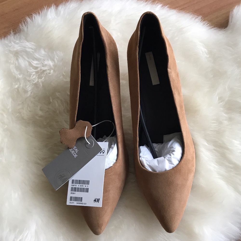 H&M - Suede heels