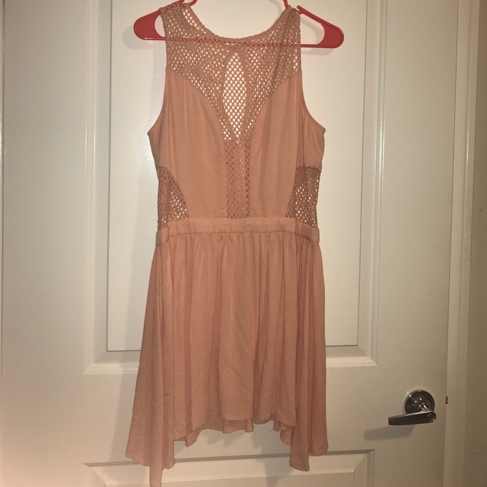 Super cute pink mesh dress💕