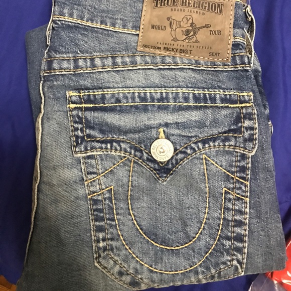 Ture religion ricky big t jeans NWT