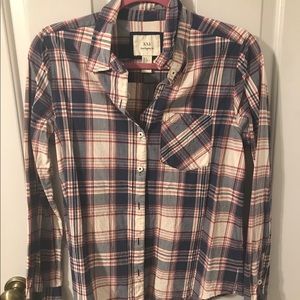 Long sleeve flannel