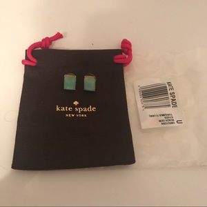 New Beautiful Kate Spade studs. Beach Gen studs.