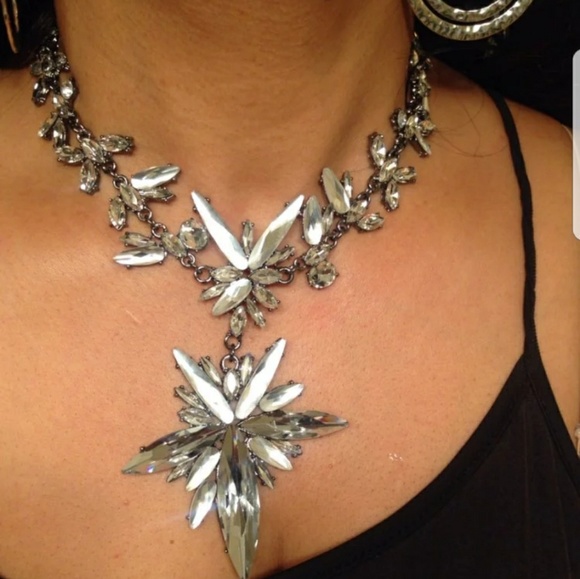 Dallas Stylez Jewelry - Crystal Fashion Drop Necklace Hand Made