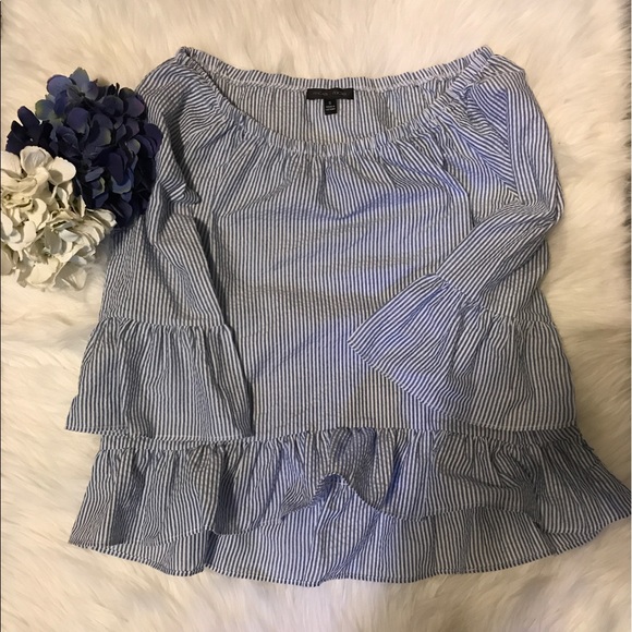 Moa Moa Tops - 🎉HP🎉Off The Shoulder Striped Top🎀