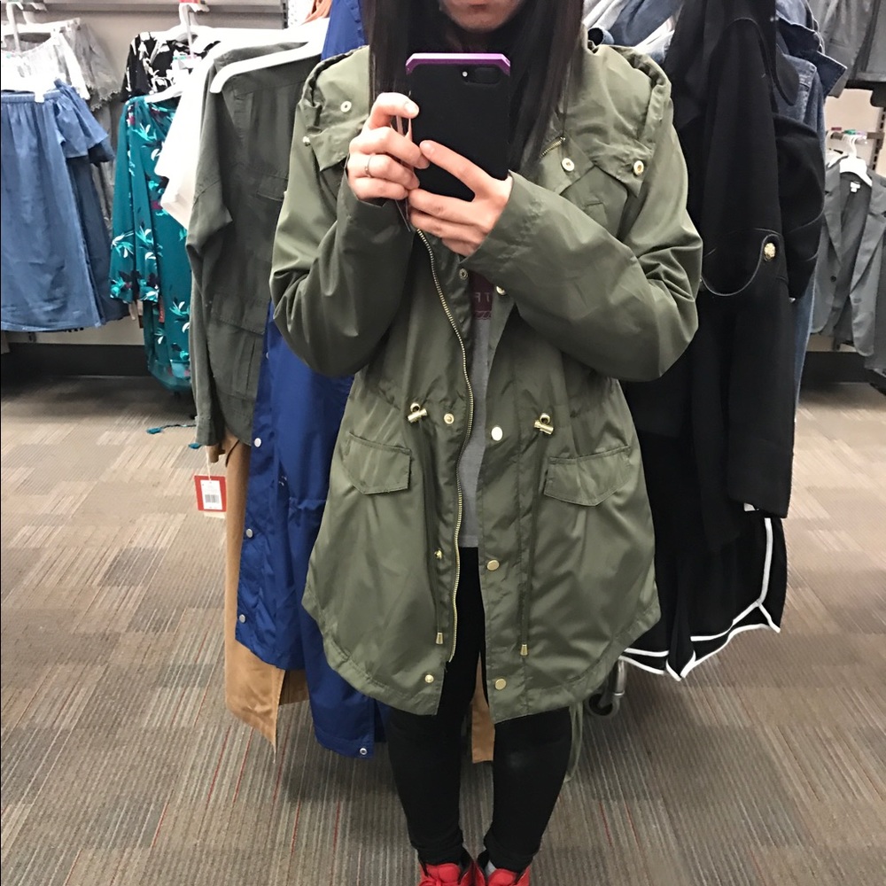 Sea Green windbreaker size m