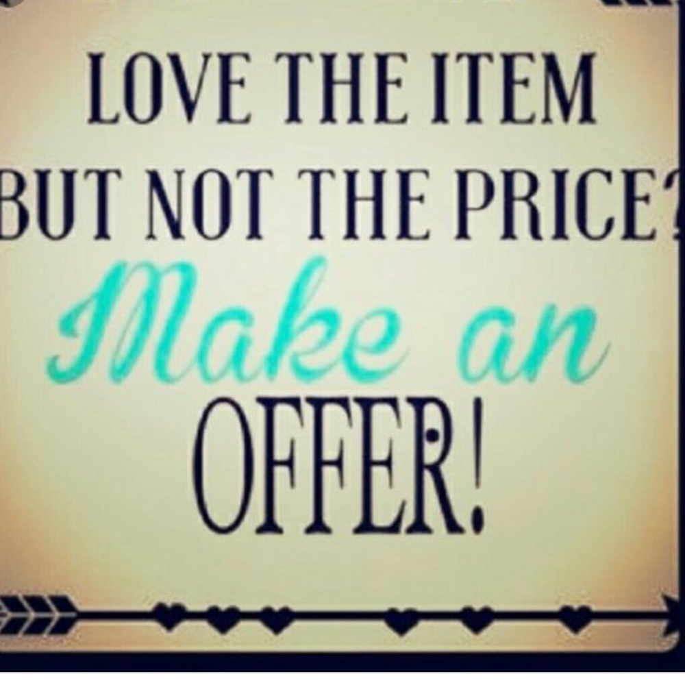 Reasonable offers welcomed!!!