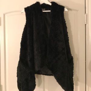 Fuzzy Faux Fur Vest
