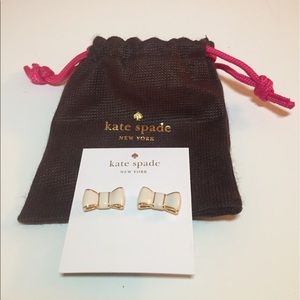 Kate spade bow earrings