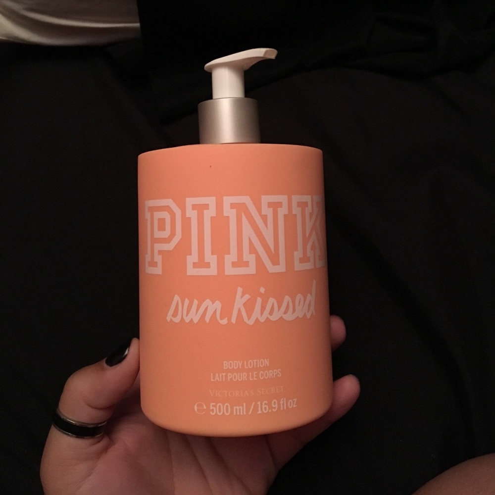 Lotion by pink