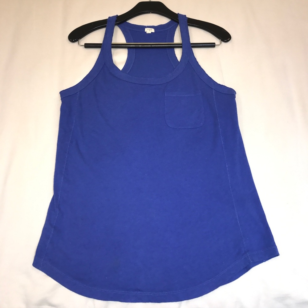 Jcrew blue women's tank top