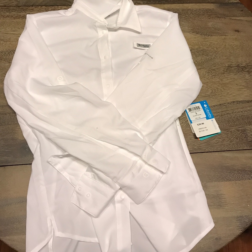 NWT Columbia PFG Performance Fishing Gear Shirt