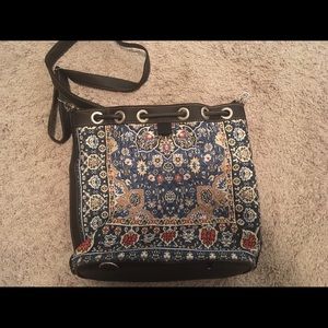 Bohemian print purse