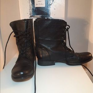 Steve Madden combat boots