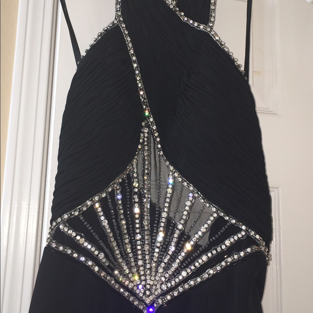 Black Claire's Collection Gown BRAND NEW - Picture 2 of 4