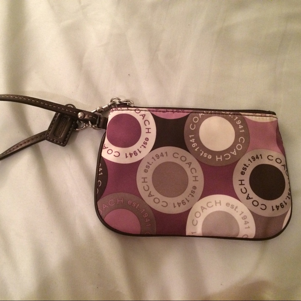 COACH wristlet