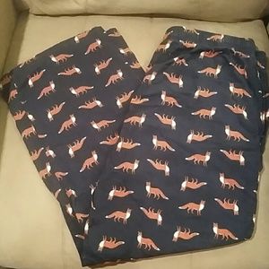 Fox Pajama Pants