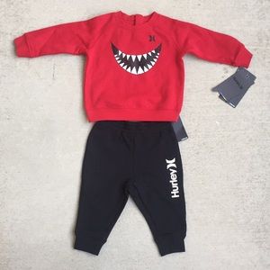 🚫🚫SOLD🚫🚫 NEW HURLEY 2-PC INFANT SET