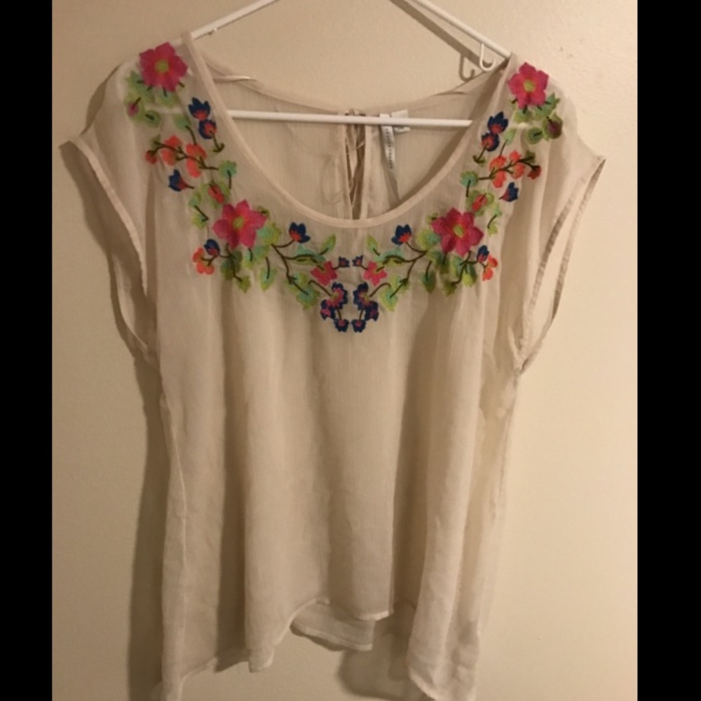 Lauren Conrad Floral Top