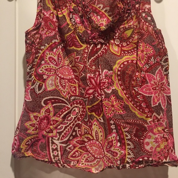 Ann taylor size Mp summer blouse - Picture 2 of 4