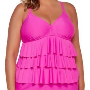 Plus size tankini