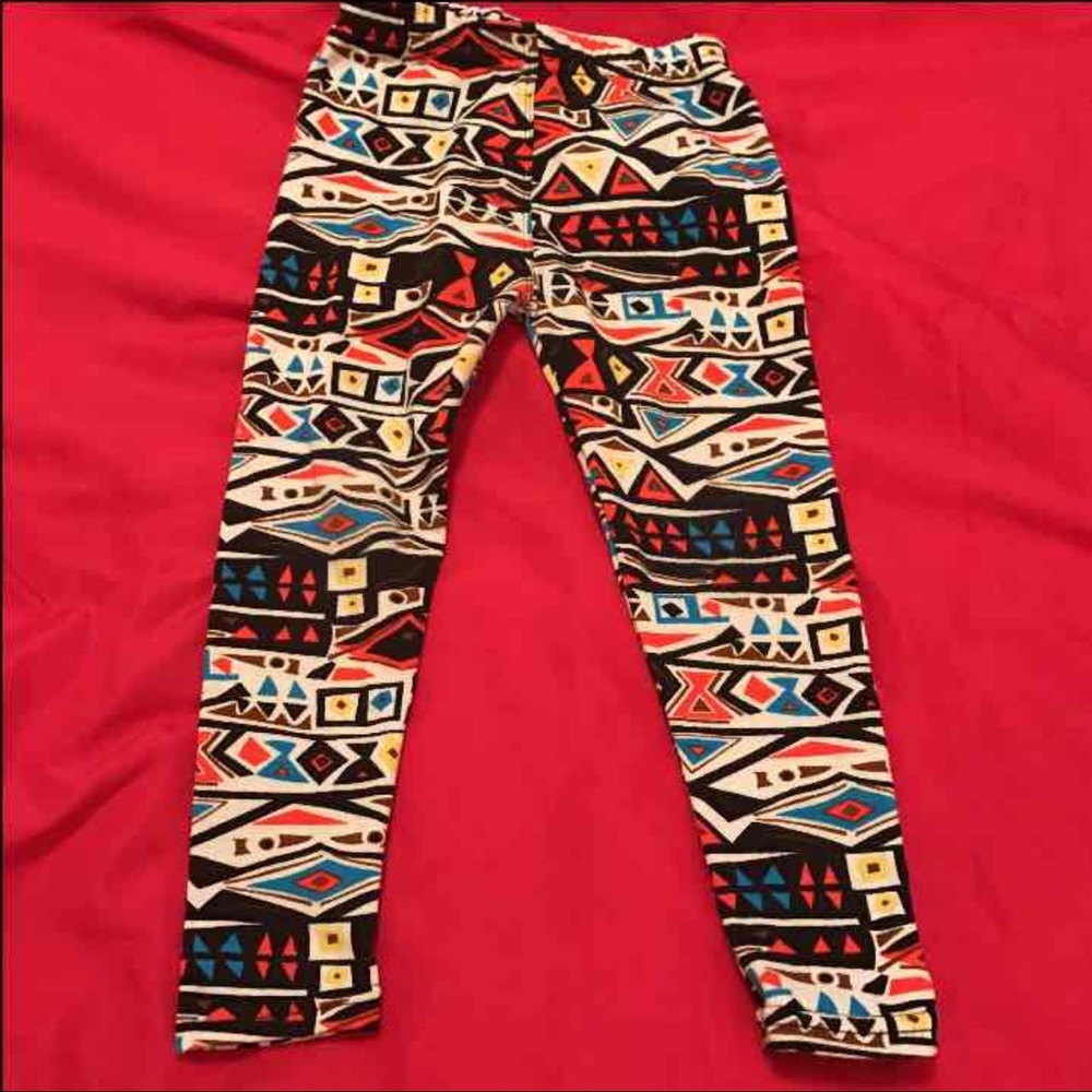 Lil girls 4/5 leggins